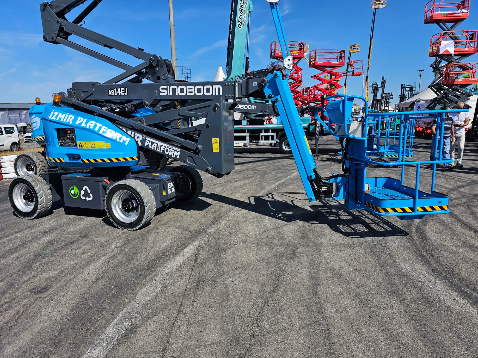 B�ZDEN HABERLER / 10 ADET S�NOBOOM MARKA AB14EJ AK�L� EKLEML� PLATFORM F�LOMUZA KATI�MI�TIR